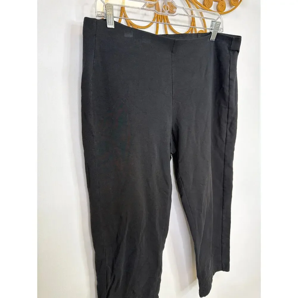 J.Jill Pure Jill Slim-leg Crop pants Black M
